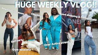 WEEK IN MY LIFE AS AN INFLUENCER! | new fitness class, Oner Active event, gym sessions & work