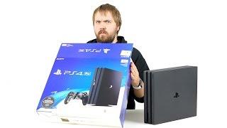 Распаковка PS4 Pro и есть ли смысл брать?