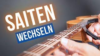 Gitarrensaiten aufziehen - 5 Dinge die du vermeiden solltest