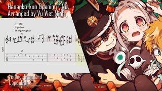 [TAB] Hanako-kun Opening _ No.7 by Jibaku Shounen Band (Guitar)