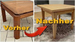 Hat sich die Arbeit gelohnt? Couchtisch neu gestaltet.  Ali Der Bastler 