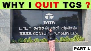 Why I Left TCS (Digital) ? - PART 1 | Is TCS good for Freshers ?| My 3 Years TCS Journey 