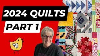 I Quilted For a Year and Made These Quilts ~ 2024 Review PART 1