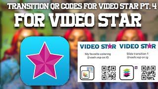 Transition QR codes for video star pt. 4