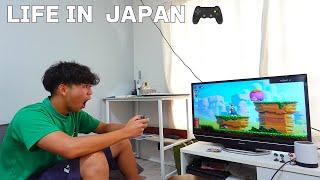 [Vlog] Daily life in Japan I played games all day on my day off!