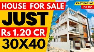 HOUSE for SALE in Bangalore Just Rs 1.20CR 30x40 Independent House sale in Bangalore East facing