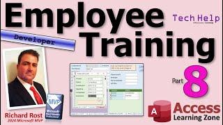 Tracking Employee Training and/or Certifications in Microsoft Access, Part 8