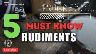 5 Drum Rudiments Every Drummer Should Master