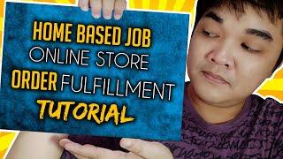 Order Fulfillment Legit Online Jobs For Beginners Part Time Job Philippines