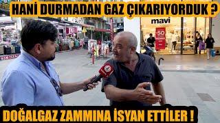 Doğalgaza zammını sorduk |  Hani durmadan gaz çıkarıyorduk | Kahkaha dolu röportaj