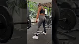 SHE TRANSFORMED #glutes #series #shorts #transformation