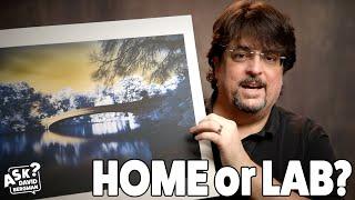 Photo Lab vs Printing at Home | Ask David Bergman