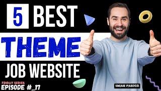 5 Best Professional Blogger Templates For Job Website 2022 | Free Blogger Theme | Friday Series 17