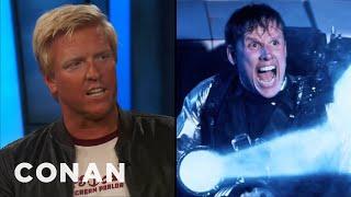 Jake Busey Remembers Visiting His Dad On The "Predator 2" Set | CONAN on TBS