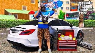 ПУТЬ БОМЖА В GTA 5 МОЙ ДОМ #32 - ПОИСК MERCEDES CLS63! НАШЁЛ КЛАД В КВАРТИРЕ! - GTA 5 Россия ВОТЕР