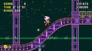 Super Sonic in Sonic CD - Harder Metal Sonic fight WIP -