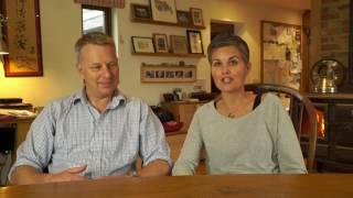 Simon and Jacqueline Saggers on Coppice Woodland - Sawday's Canopy & Stars