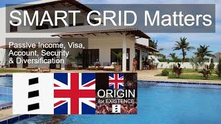 *SMART GRID MATTERS. Passive Income, Visa, Account, Security & Diversification. PDB SAFE HAVEN