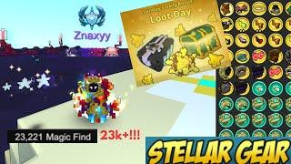 What 23k Magic Find looks like in Trove!!