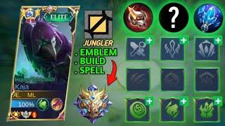 TOP GLOBAL KAJA JUNGLE BUILD AND EMBLEM  (must try)