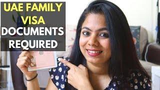 DUBAI FAMILY VISA | DOCUMENTS REQUIRED| Malayalam Vlog