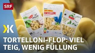 Tortelloni im Test: Kein Produkt überzeugt | 2024 | Kassensturz | SRF