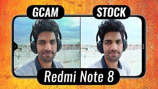 Redmi Note 8 Google Camera vs Stock Camera + GCam Installation (Check Description)