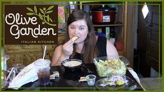 Olive Garden Mukbang Eating Show