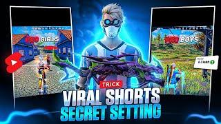 Viral Shorts Secret Setting on Youtube | Shorts Viral Trick