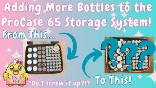 Diamond Painting Storage Upgrade to ProCase 65 Bottle System | Will I Make it Better or Ruin it?!?