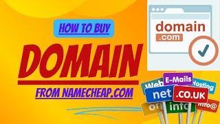 How to Buy Domain from Namecheap |  Step By Step Guide