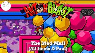 The Mad Mall (All Items & Paul) | Play ANTONBLAST with Nintendo Switch Input Overlay