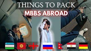 Maximize Your Study Abroad Experience: Essential Packing List for MBBS ABROAD | MedXabi