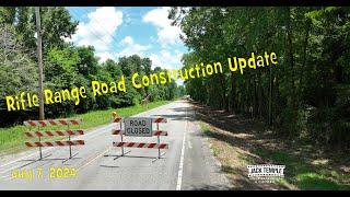 Rifle Range Road Construction Update July 7, 2024