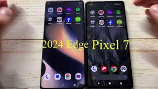 Google Pixel 7 Vs 2024 Motorola Edge Speed Test Comparison