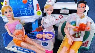 12 Minutes Satisfying with Unboxing Cute Doctor Playset ，Pregnant Woman Toys ASMR | Review Toys