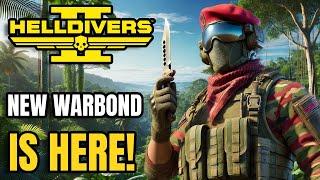 Helldivers 2 NEW Warbond is FINALLY HERE! - THE NEW SHOTGUN IS INSANE! - Testing Weapons!