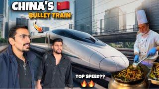 BULLET TRAIN EXPERIENCE in China  Crazy Top Speed 