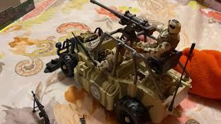 Navy Seals action figure and vehicle toys