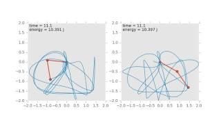 two double pendulum