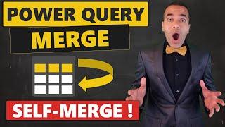 Power Query "Self" Merge in Power BI: Merge Table with Itself 