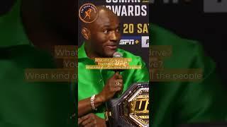 Kamaru Usman asks Leon Edwards about his Car!