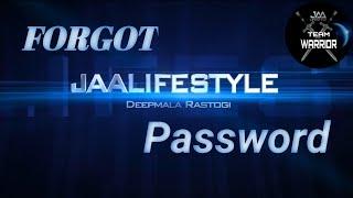 #jaalifestyle #forgotpassword Jaalifestyle  me agar aap password bhul gaye hai to kya kre?