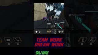 Apex Legends: Team Work Win - So nice !!  #shorts