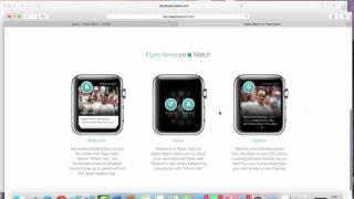 Learning WatchKit 1 Intro watchkit