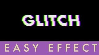 How To Make Glitch Effect in After Effects | Easy Tutorial