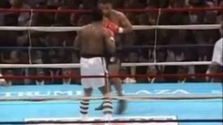 Mike Tyson v Michael Spinks, 91 second knockout, undisputed heavyweight championship 1988