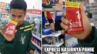 BELI KONDOM DI INDOMARET KASIRNYA PANIK 