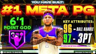 THE NEW #1 META PRO AM POINT GUARD BUILD IN NBA 2K23 COMP PRO AM!