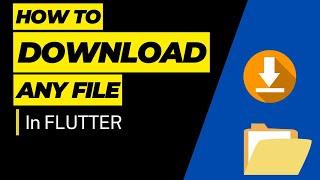 Flutter Tutorial || Download File from internet